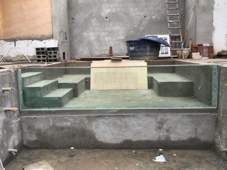 AQUAVISION PISCINA DE VIDRO - DORMENTES PE 9